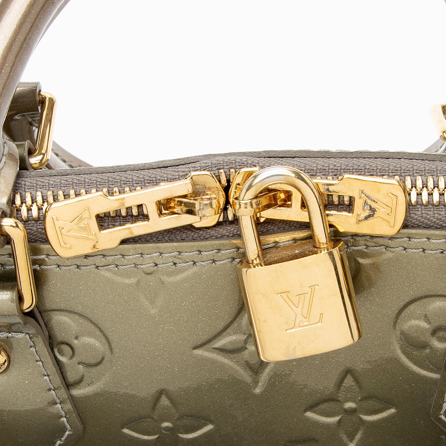 Louis Vuitton Monogram Vernis Alma PM Satchel