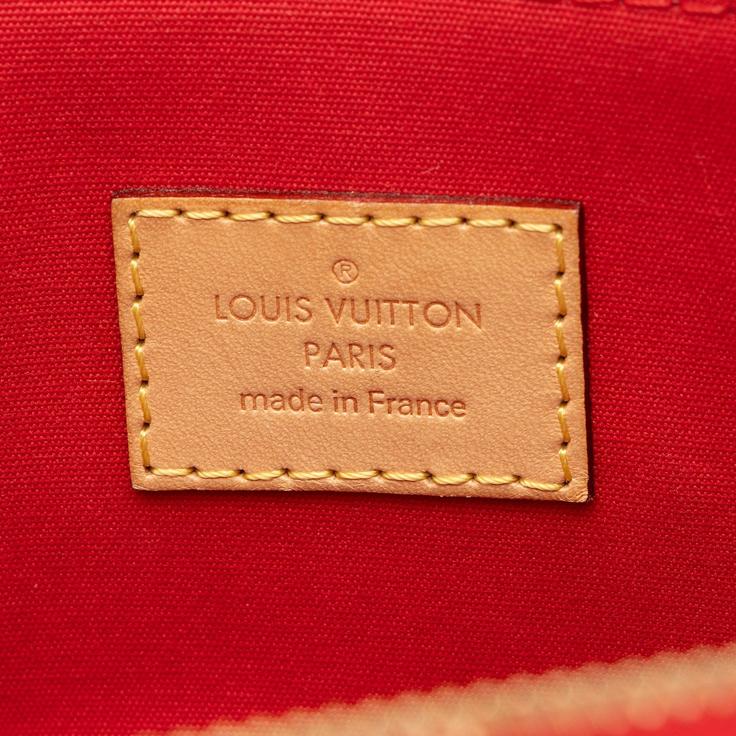 Louis Vuitton Monogram Vernis Alma PM Satchel