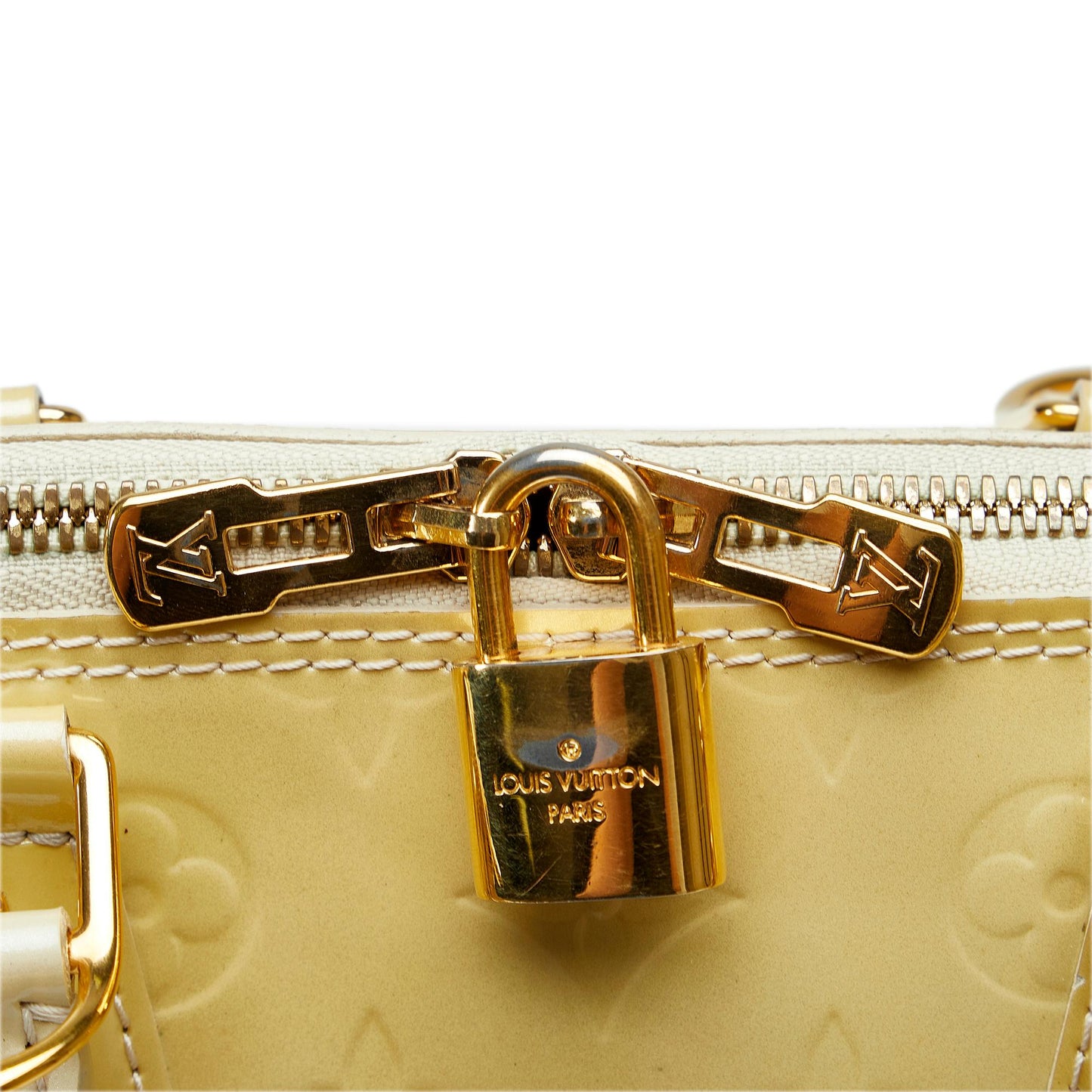 Louis Vuitton Monogram Vernis Alma PM (SHG-Pkok7A)