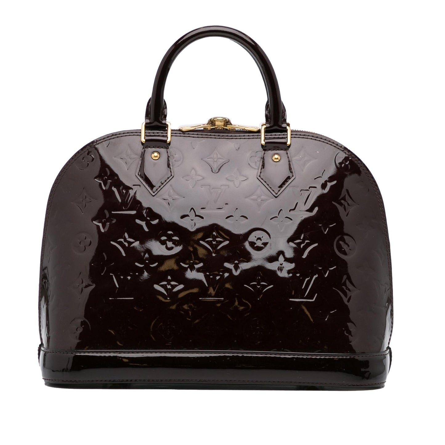 Louis Vuitton Monogram Vernis Alma PM (SHG-jyXKYF)