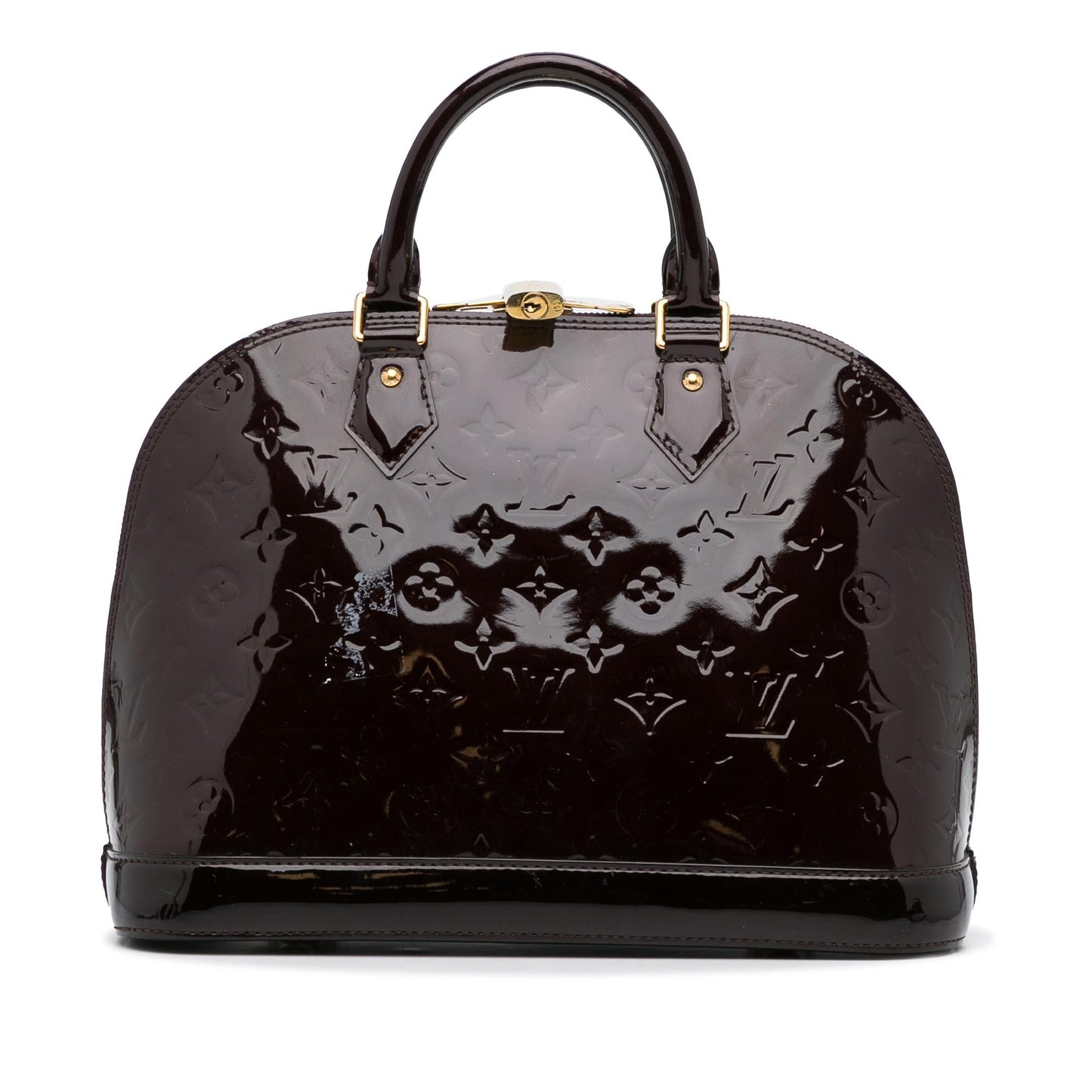 Louis Vuitton Monogram Vernis Alma PM (SHG-jyXKYF)