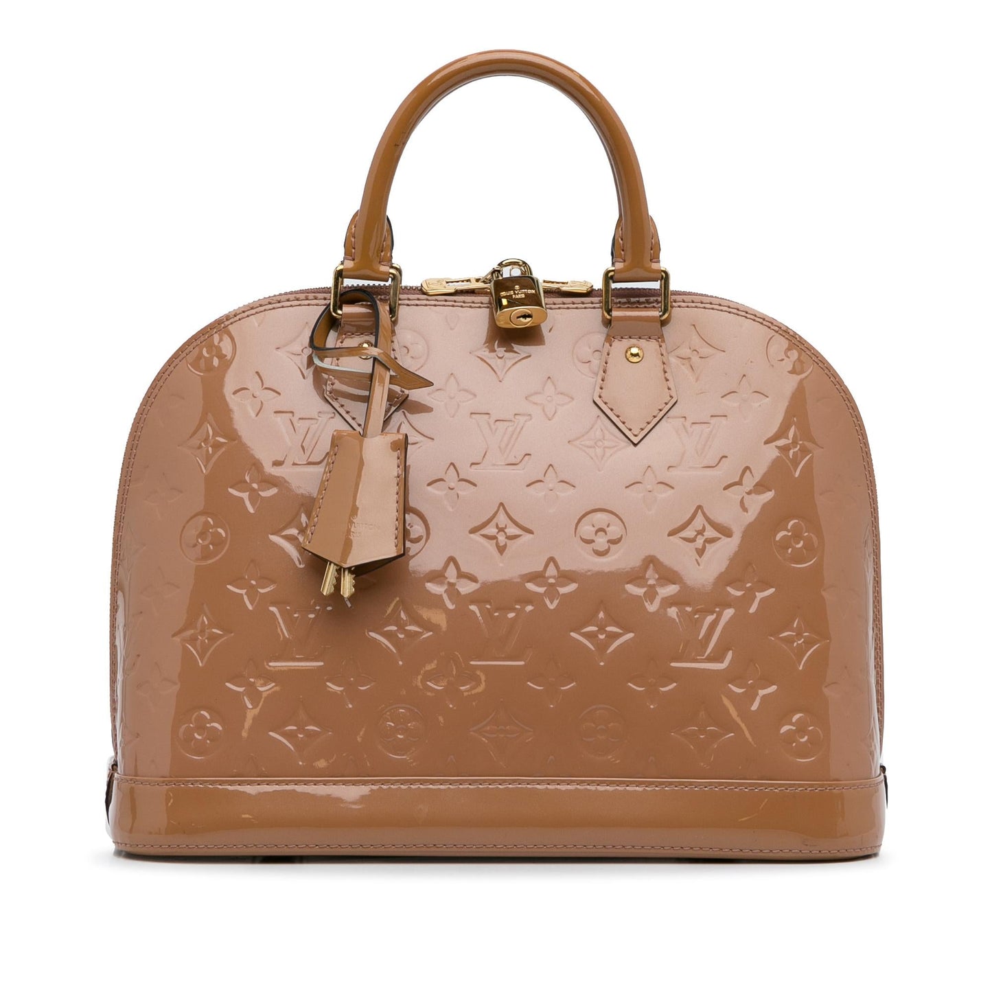 Louis Vuitton Monogram Vernis Alma PM (SHG-jdkAUa)