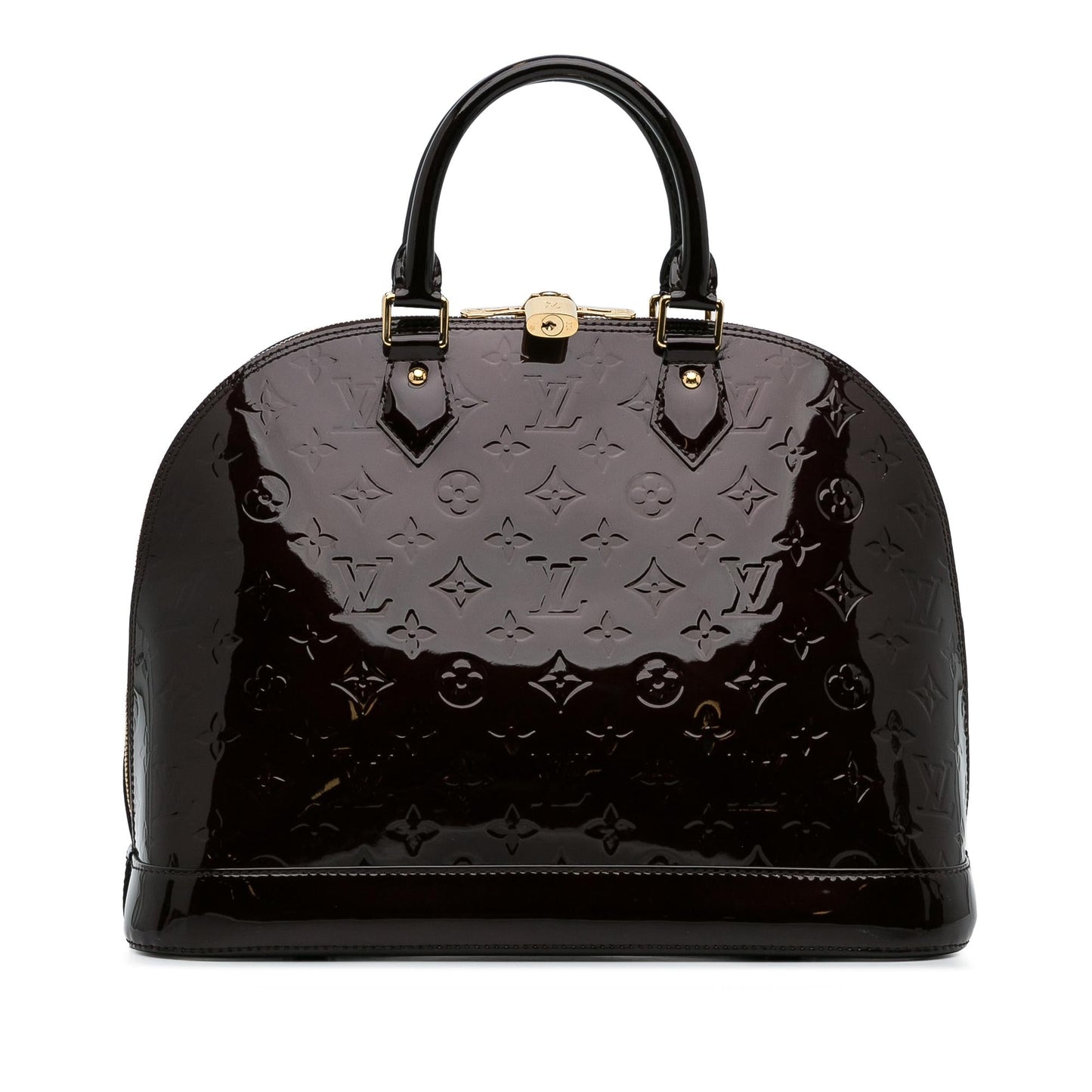 Louis Vuitton Monogram Vernis Alma PM (SHG-tjmI3z)