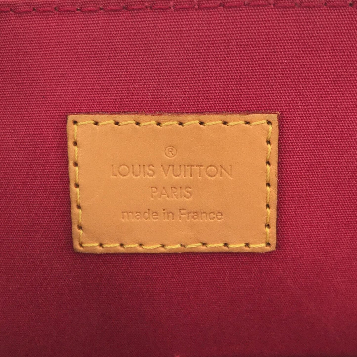 Louis Vuitton Monogram Vernis Alma PM (SHG-DcVUrA)