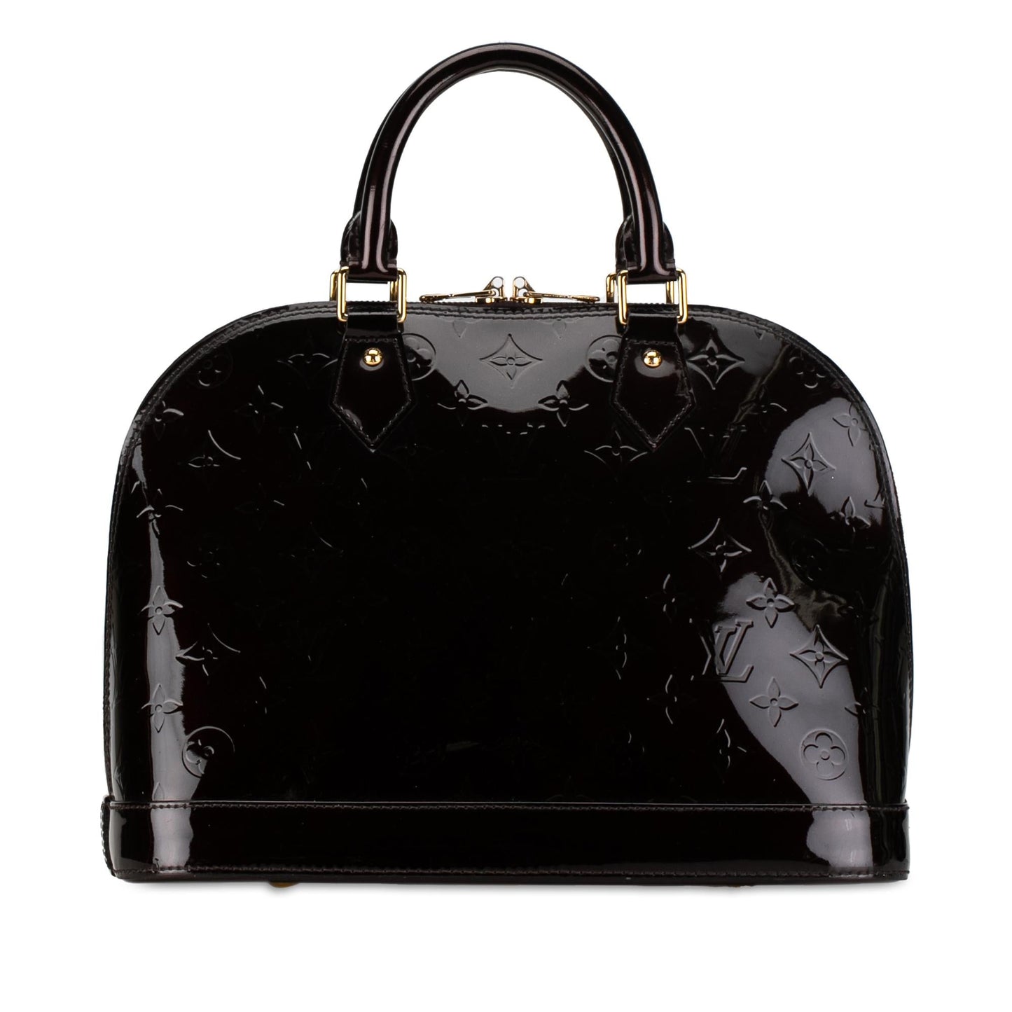 Louis Vuitton Monogram Vernis Alma PM (SHG-jMeKBg)