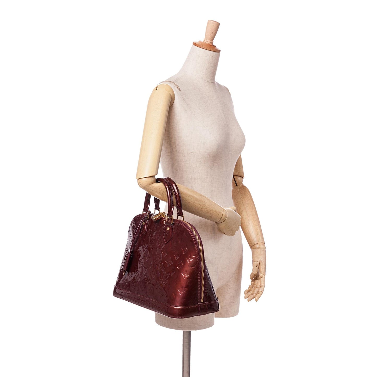 Louis Vuitton Monogram Vernis Alma PM