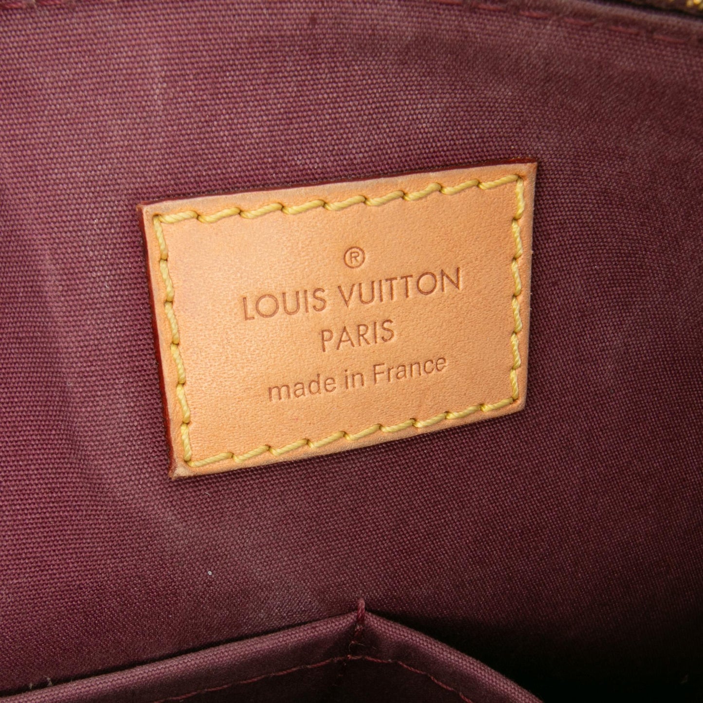Louis Vuitton Monogram Vernis Alma PM