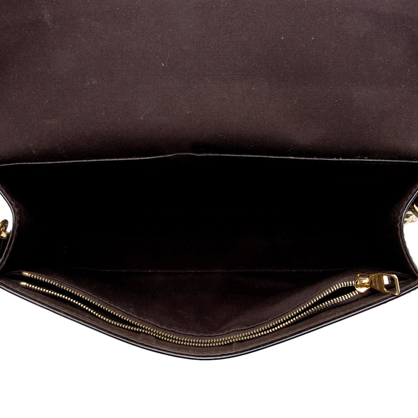 Louis Vuitton Monogram Vernis Ana Clutch (SHF-Jnmx4k)