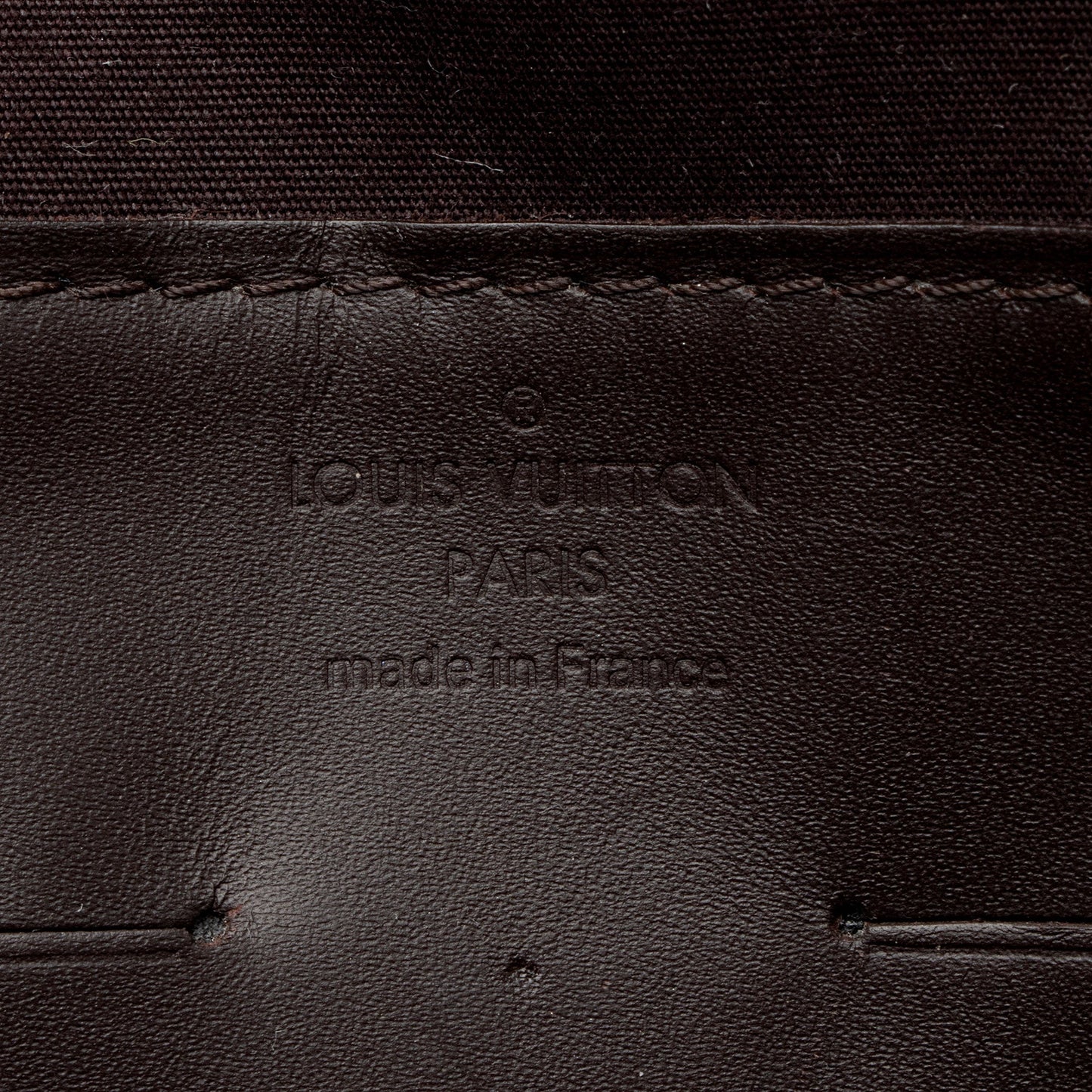Louis Vuitton Monogram Vernis Ana Clutch (SHF-Jnmx4k)