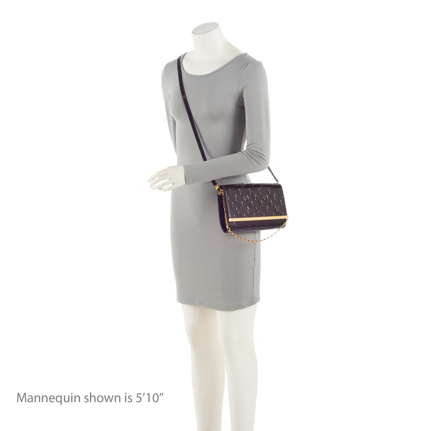 Louis Vuitton Monogram Vernis Ana Clutch (SHF-Jnmx4k)