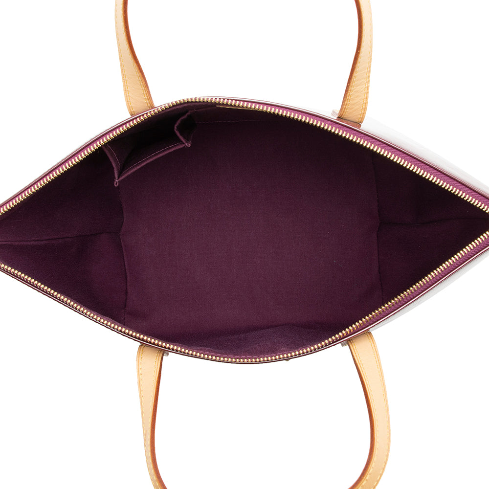 Louis Vuitton Monogram Vernis Bellevue PM Tote (SHF-14748)