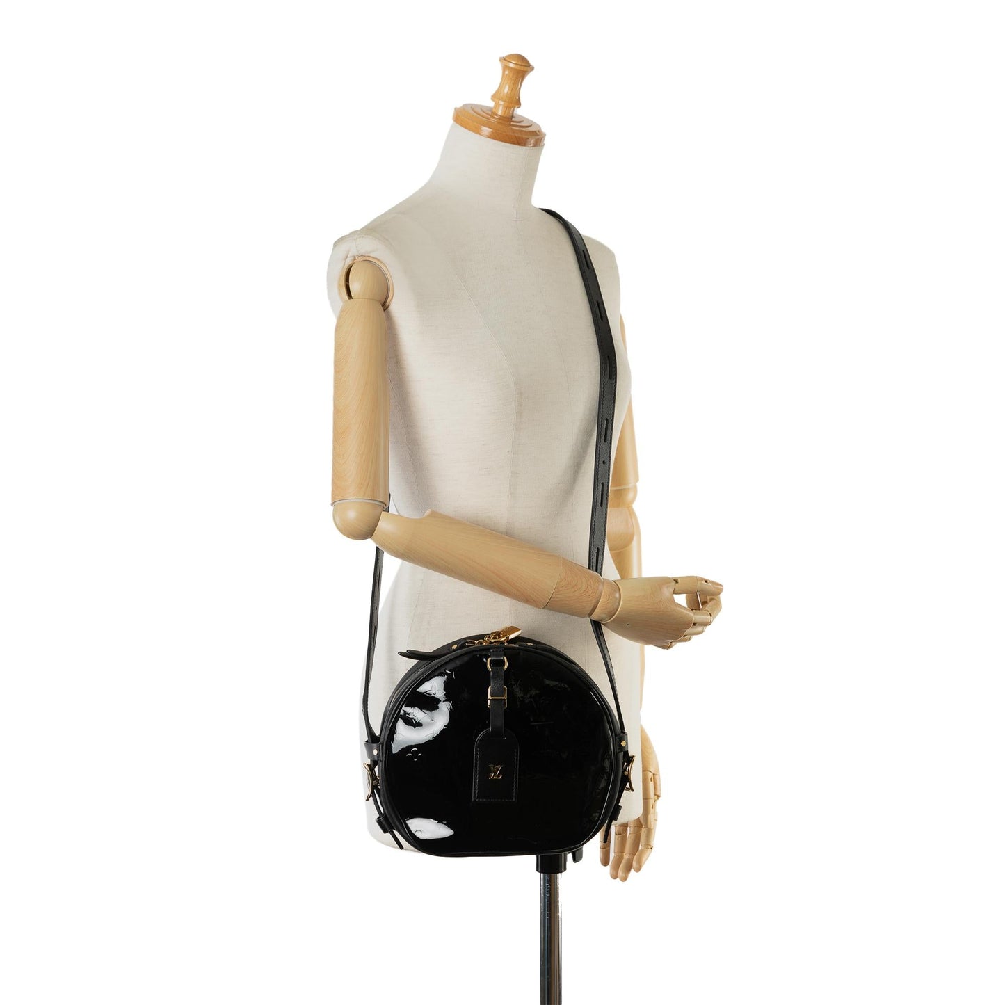 Louis Vuitton Monogram Vernis Boite Chapeau Souple MM (SHG-C5m5qn)
