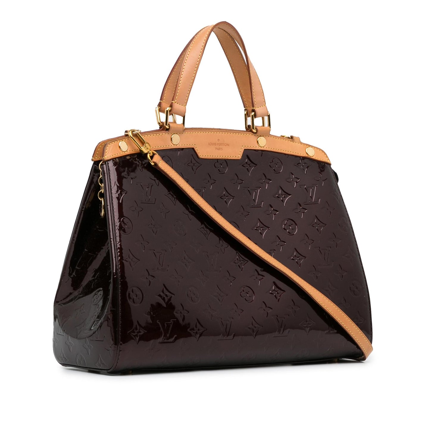 Louis Vuitton Monogram Vernis Brea GM (SHG-QmH4WD)