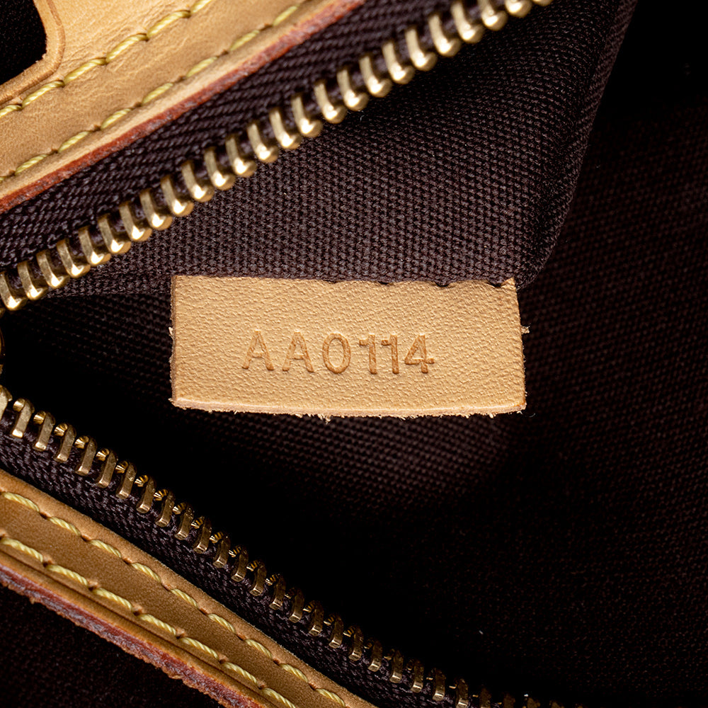 Louis Vuitton Monogram Vernis Brea MM Satchel (SHF-19681)