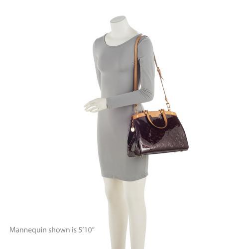 Louis Vuitton Monogram Vernis Brea MM Satchel (SHF-pABsL4)