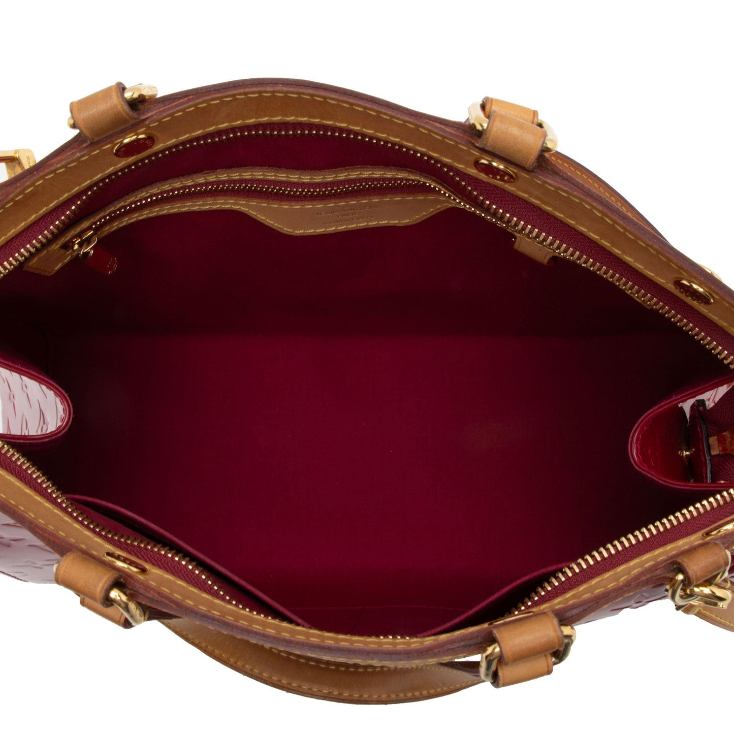 Louis Vuitton Monogram Vernis Brea MM Satchel (SHF-QlArBV)