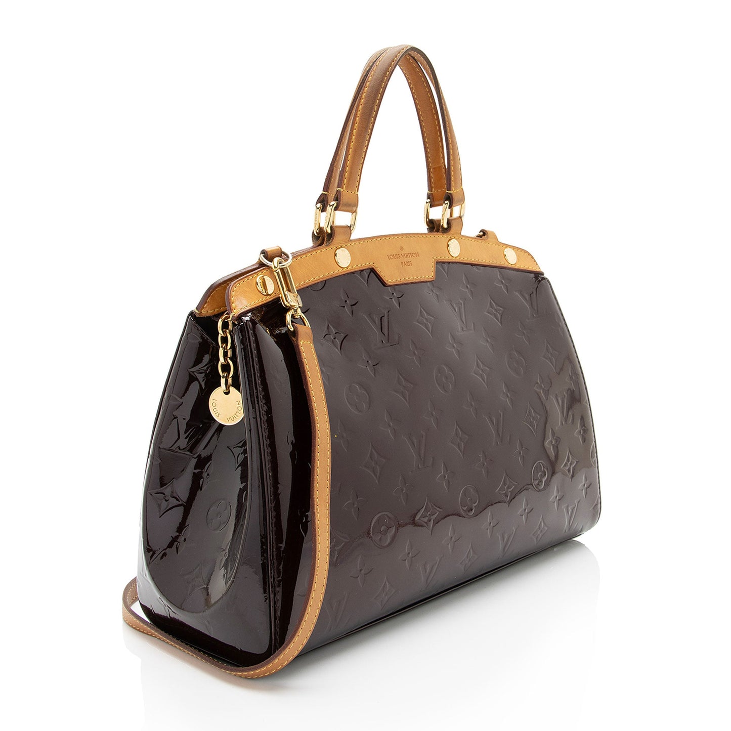 Louis Vuitton Monogram Vernis Brea MM Satchel (SHF-KsQkQS)