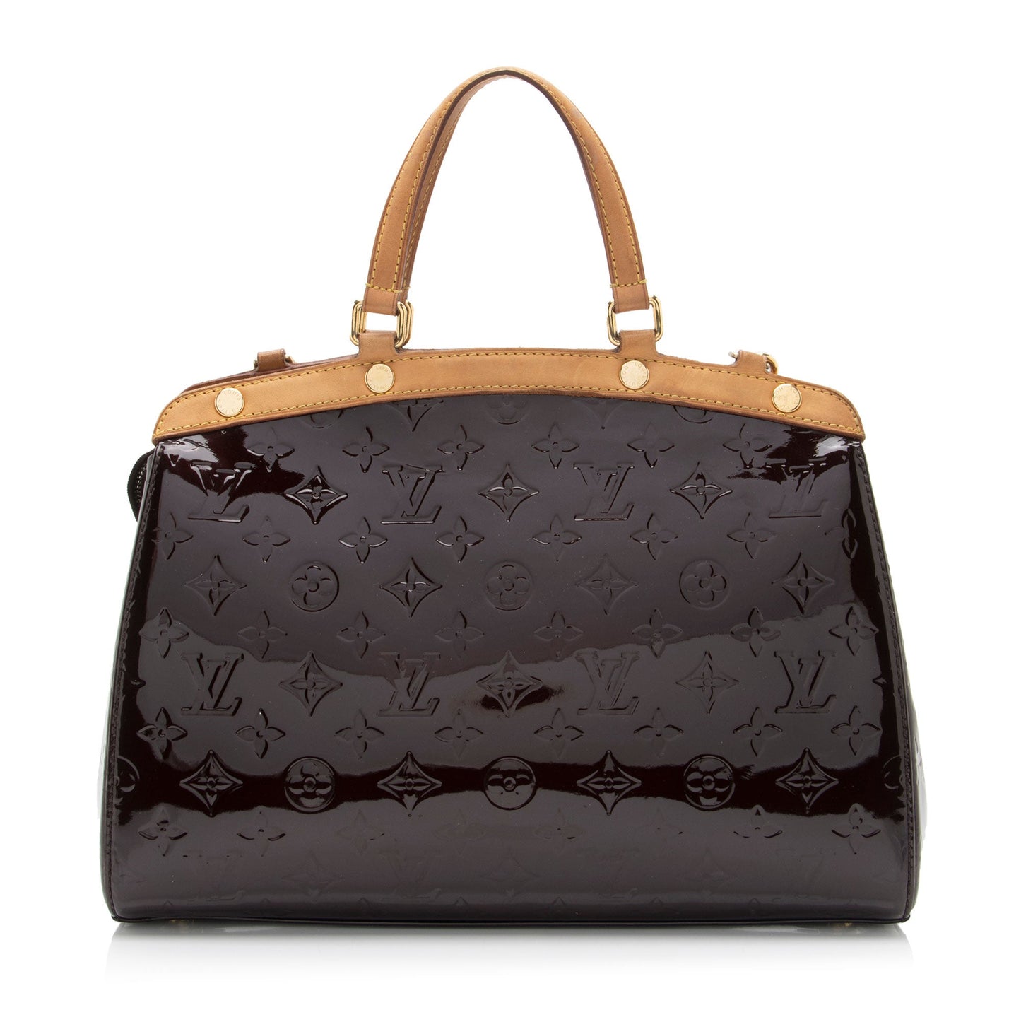 Louis Vuitton Monogram Vernis Brea MM Satchel (SHF-hgZDJV)