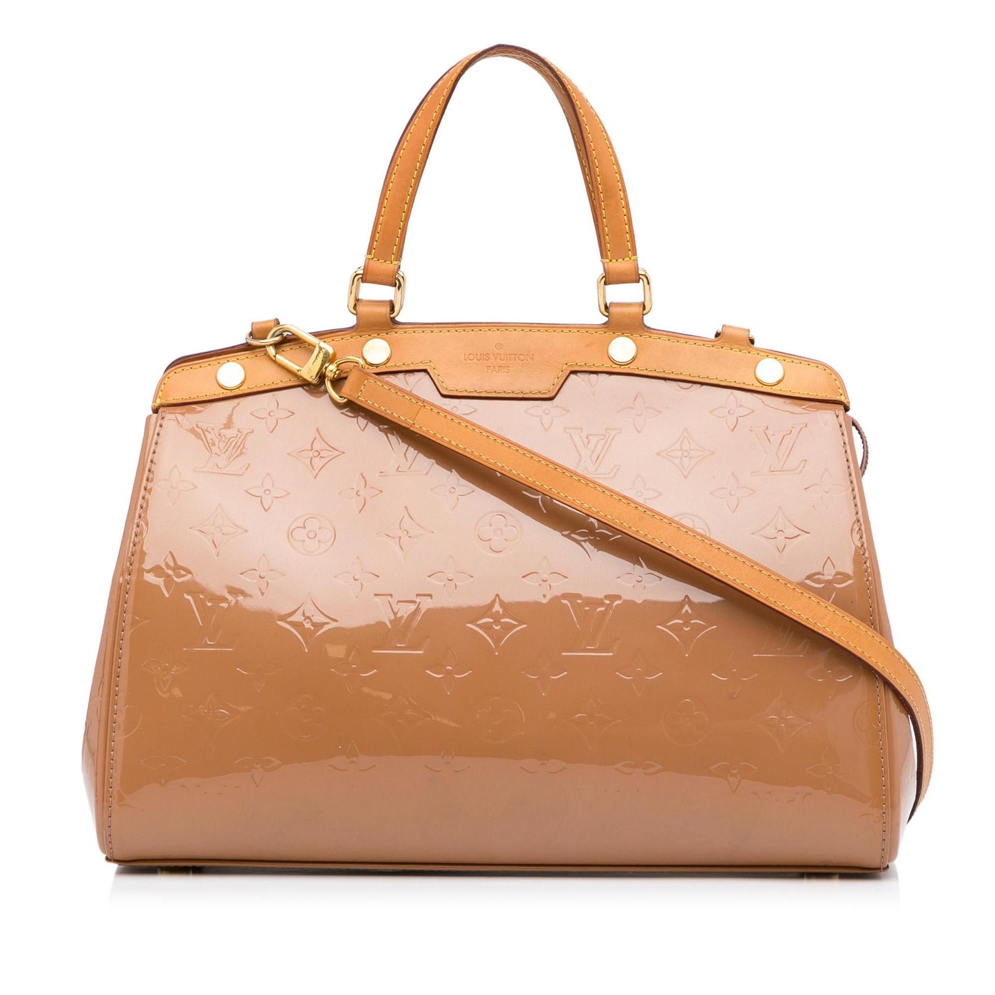 Louis Vuitton Monogram Vernis Brea MM (SHG-HJvMAH)