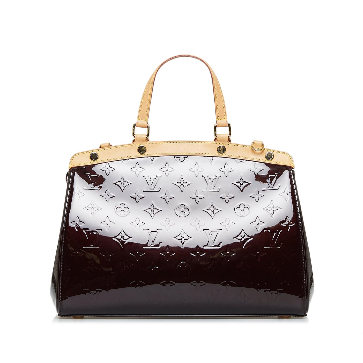 Louis Vuitton Monogram Vernis Brea MM (SHG-mhzUxd)