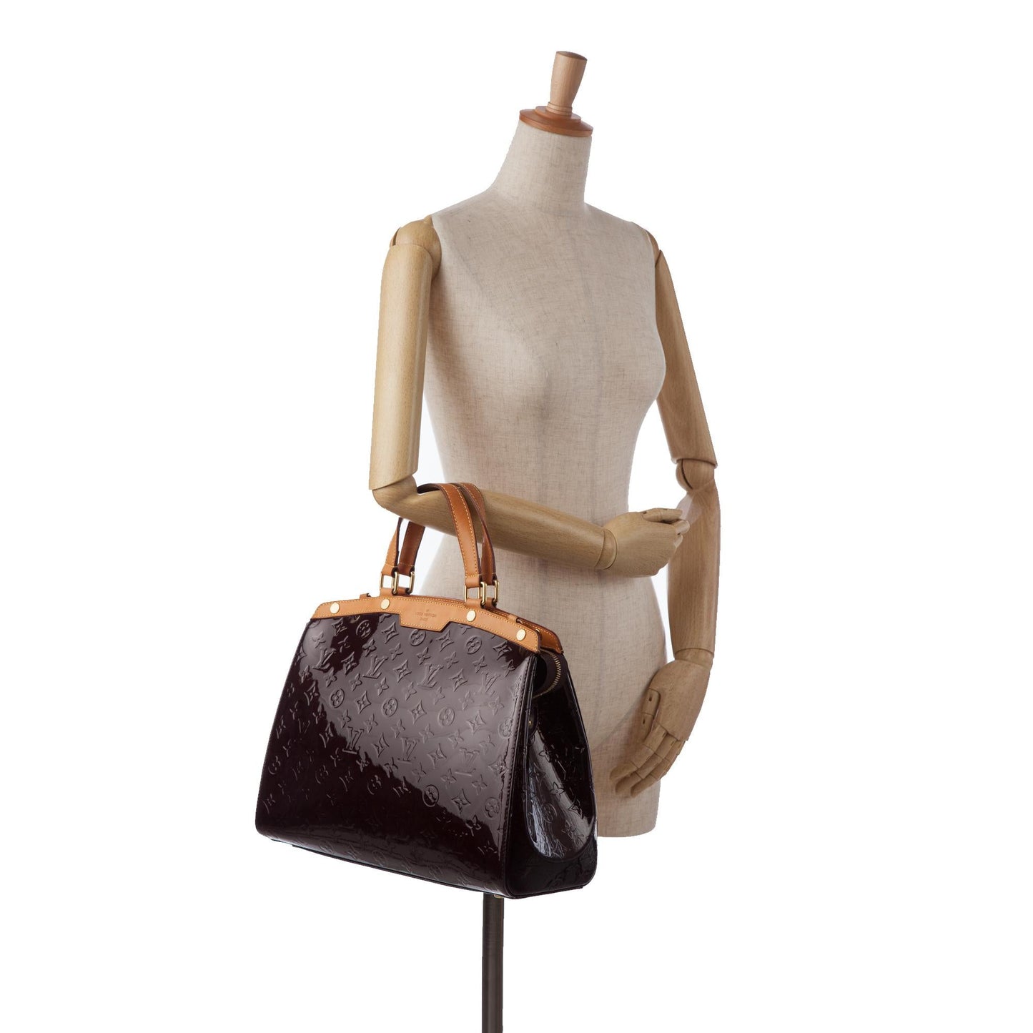 Louis Vuitton Monogram Vernis Brea MM (SHG-tfkFqQ)