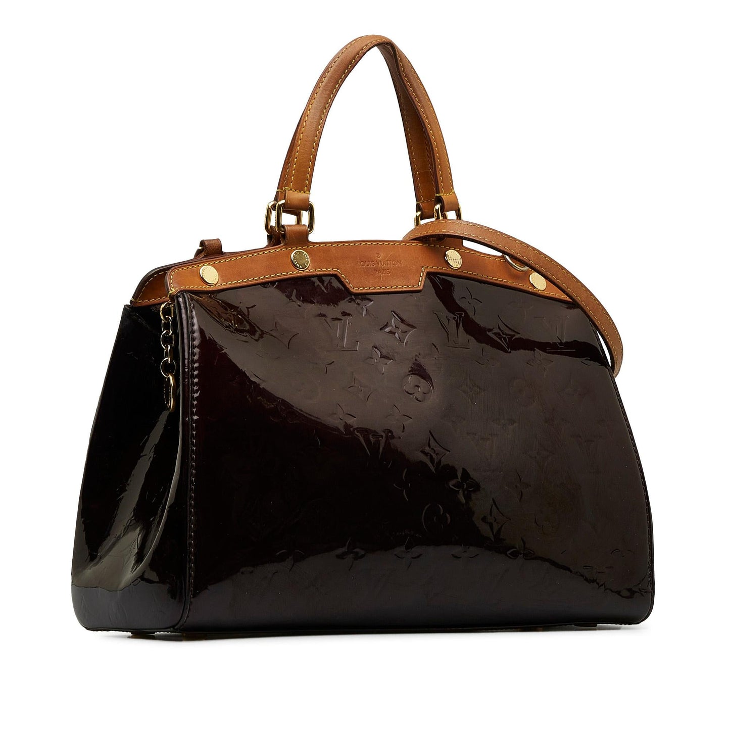Louis Vuitton Monogram Vernis Brea MM (SHG-OqUUSZ)
