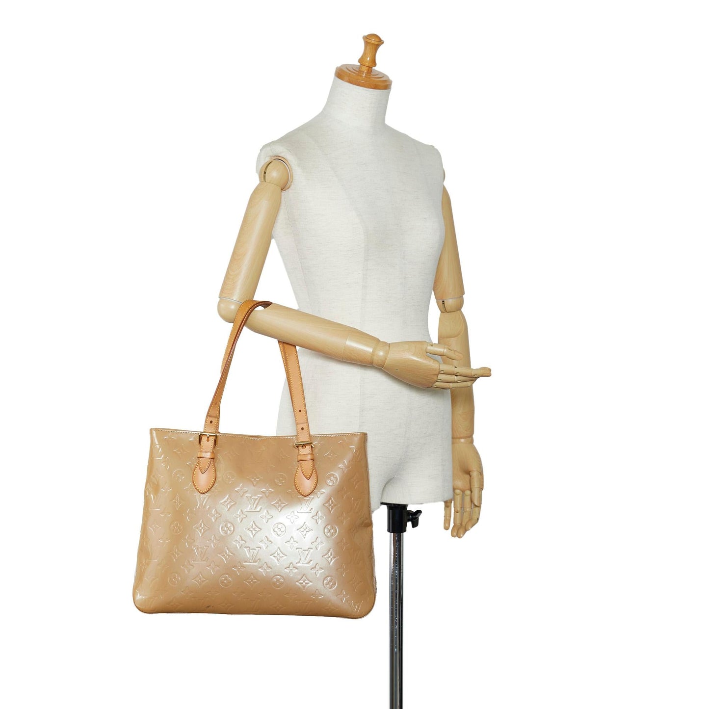 Louis Vuitton Monogram Vernis Brentwood (SHG-11ZYJJ)