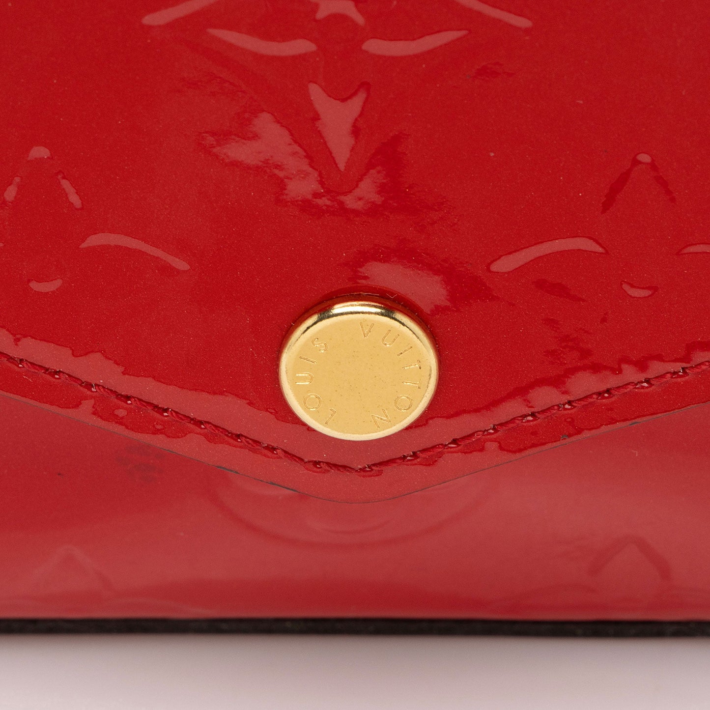 Louis Vuitton Monogram Vernis Felicie Pochette (SHF-GRZxjR)