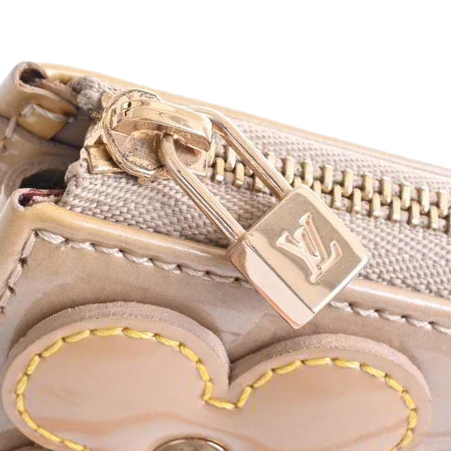 Louis Vuitton Monogram Vernis Fleurs Lexington Pochette (SHG-37531)