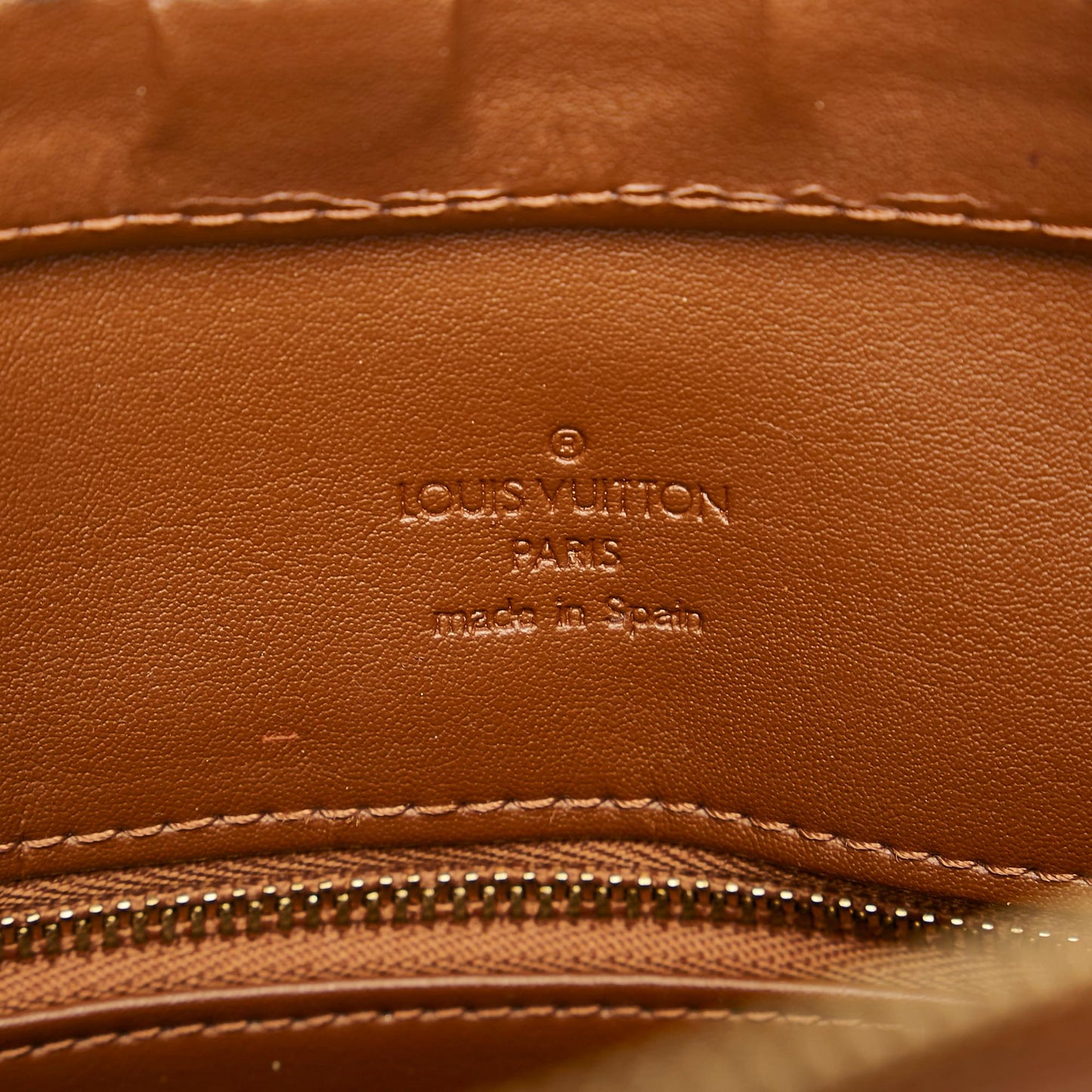 Louis Vuitton Monogram Vernis Houson (SHG-34903)