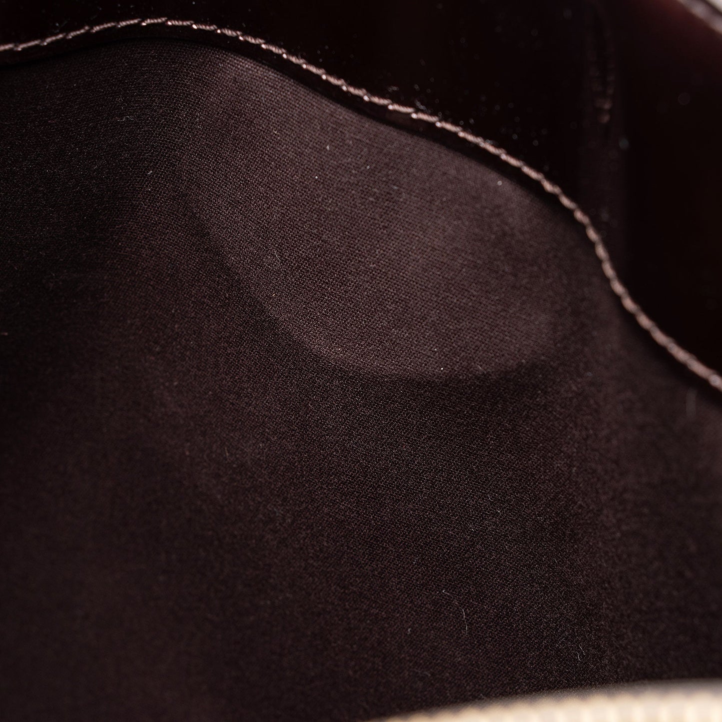 Louis Vuitton Monogram Vernis Melrose Avenue Satchel (SHF-BEMyAH)