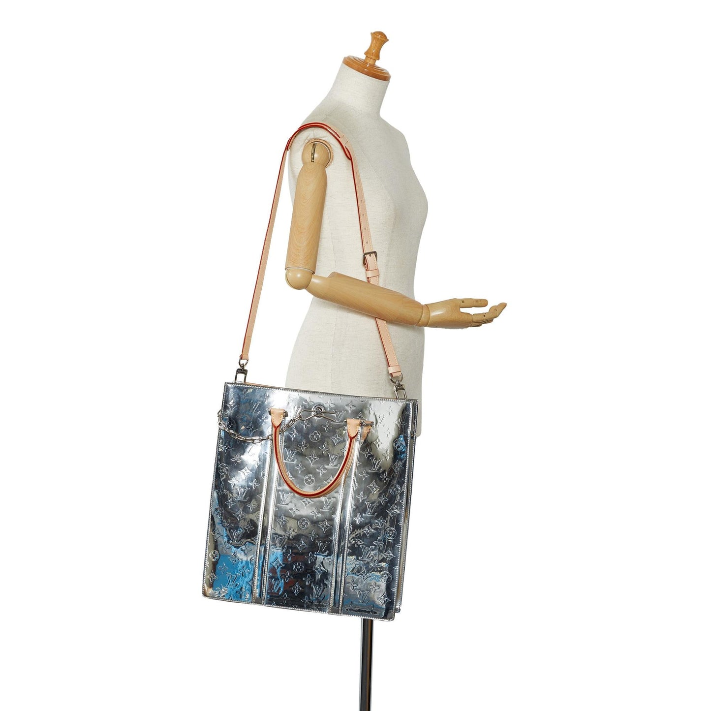 Louis Vuitton Monogram Vernis Mirror Sac Plat