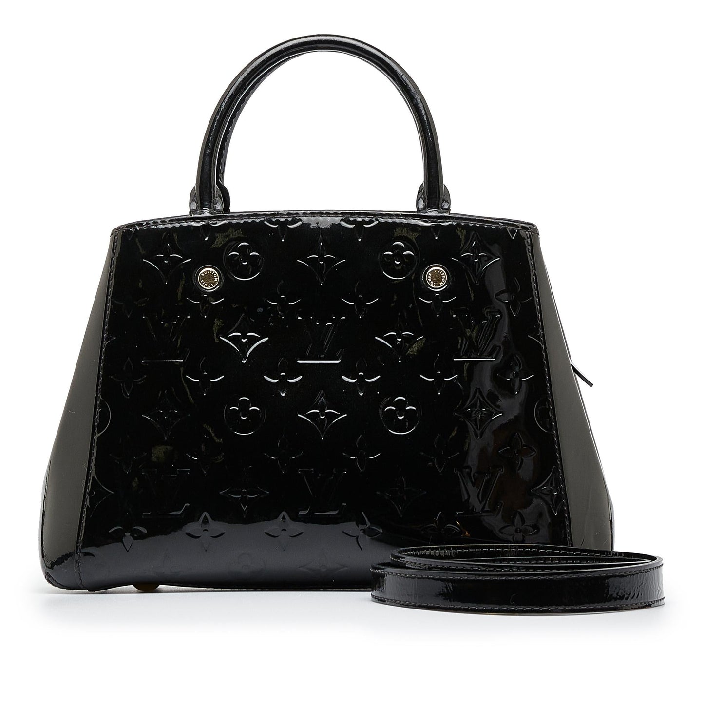 Louis Vuitton Monogram Vernis Montaigne BB (SHG-UBbqew)