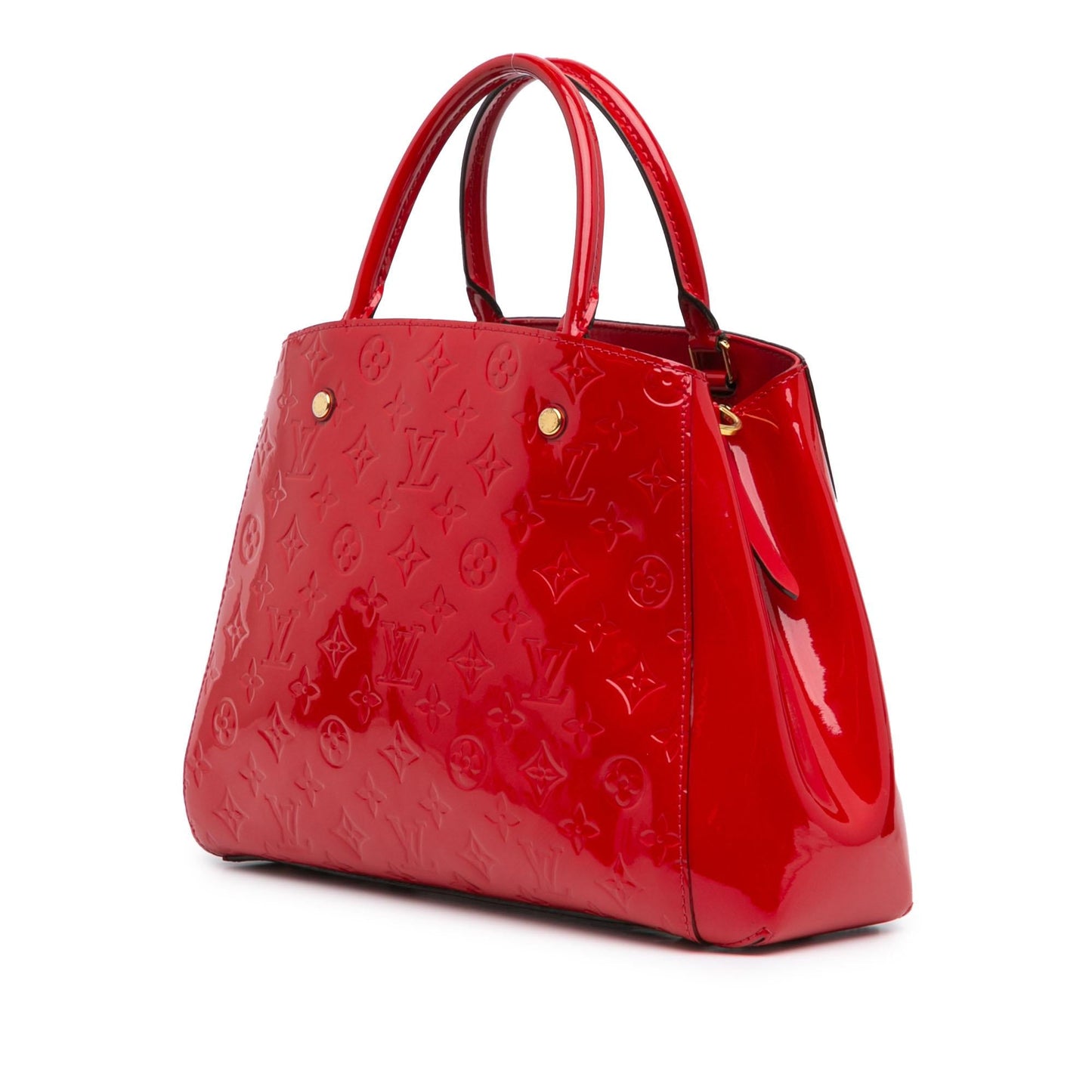 Louis Vuitton Monogram Vernis Montaigne BB (SHG-RZlMWB)