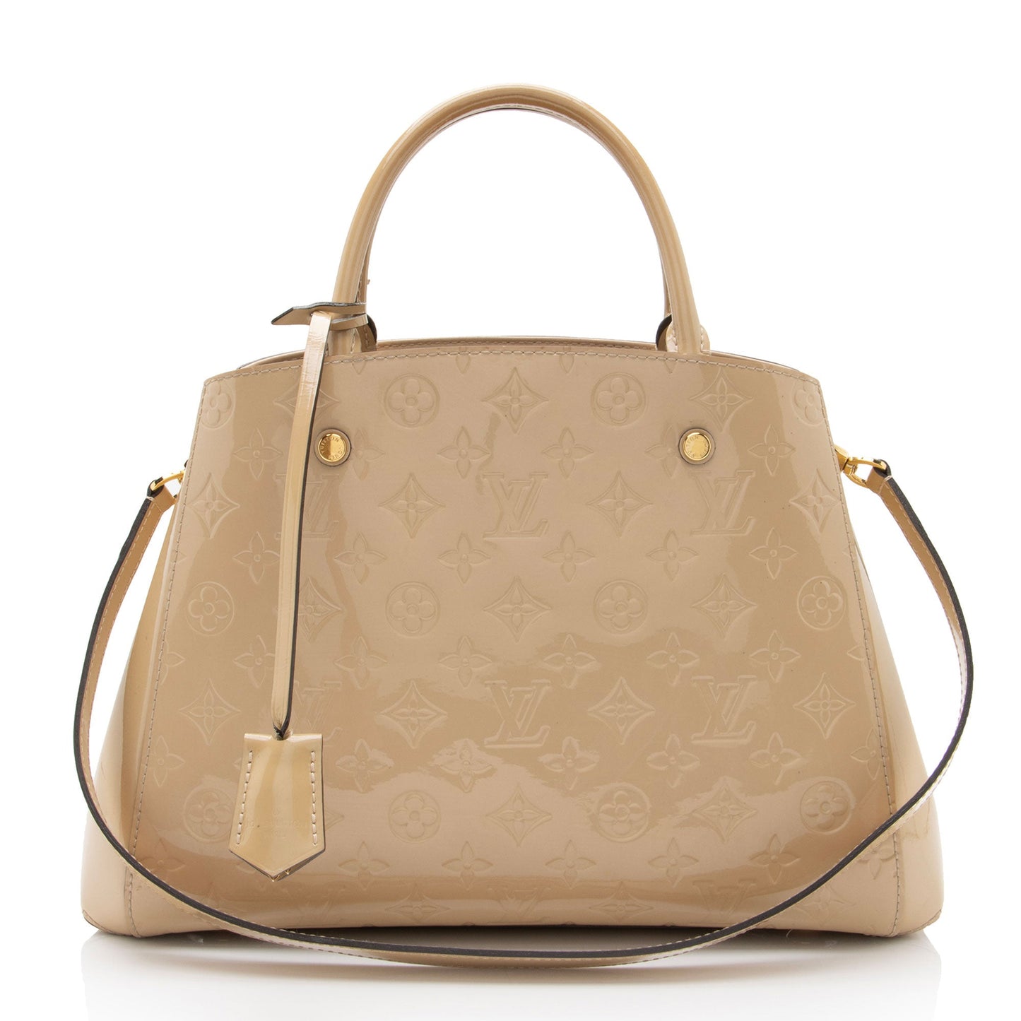 Louis Vuitton Monogram Vernis Montaigne MM Satchel (SHF-wDwnK6)