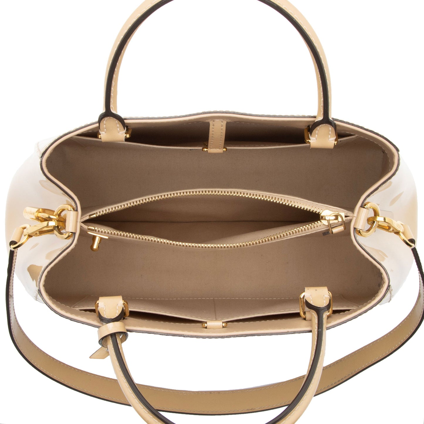 Louis Vuitton Monogram Vernis Montaigne MM Satchel (SHF-wDwnK6)