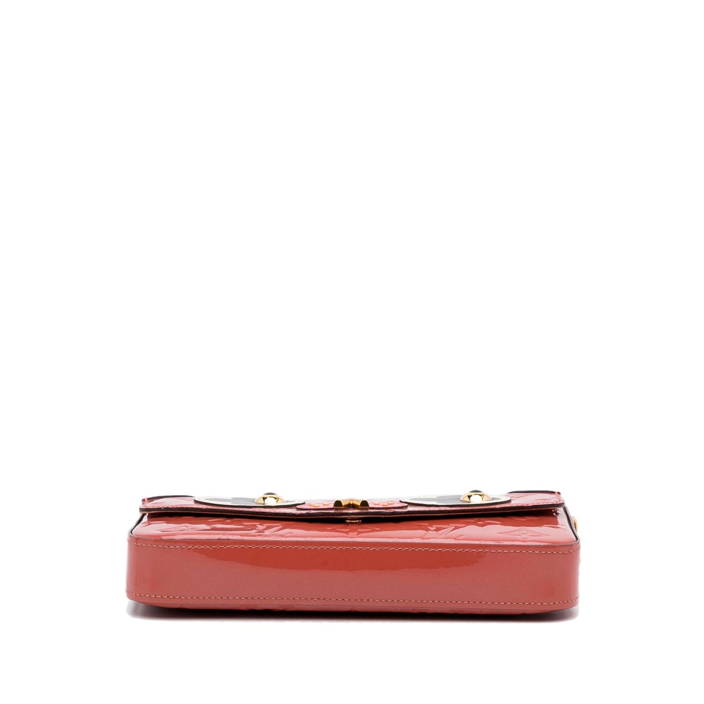 Louis Vuitton Monogram Vernis Pochette Felicie Valentine Dog (SHG-nUf2OF)