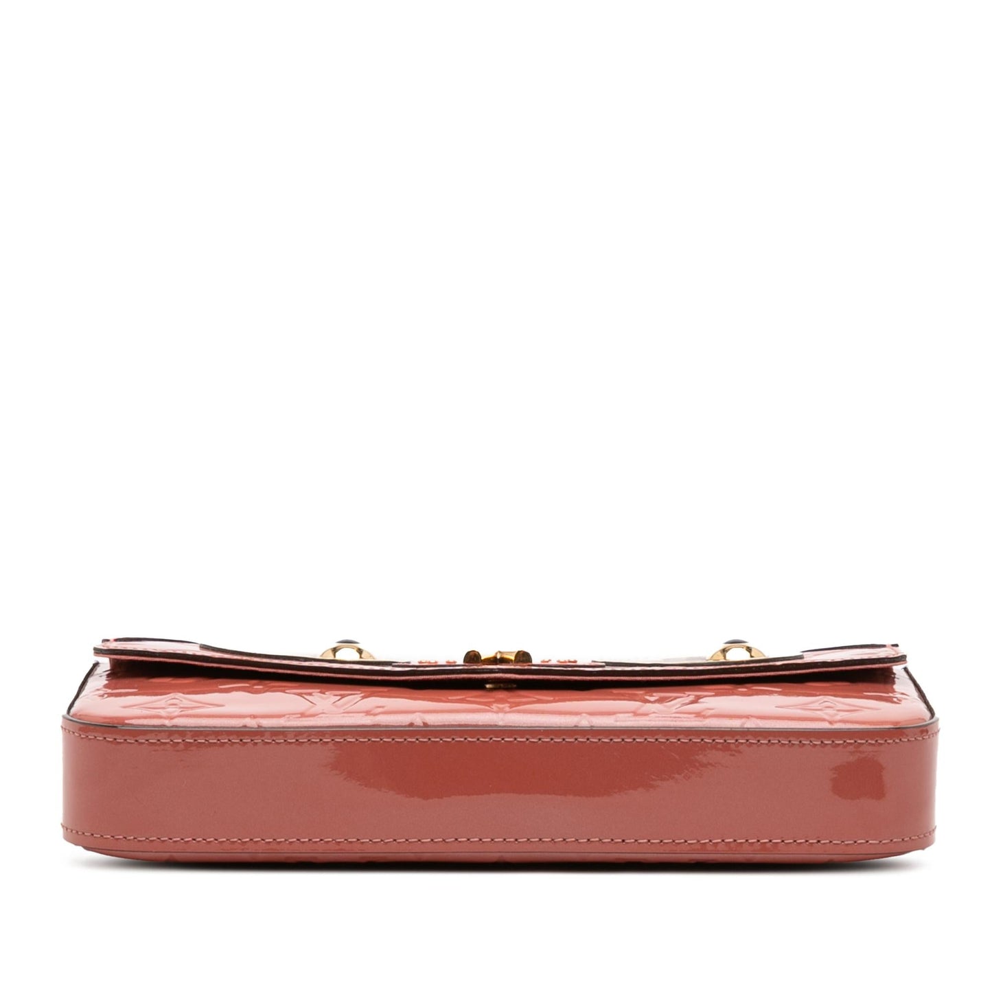 Louis Vuitton Monogram Vernis Pochette Felicie Valentine Dog