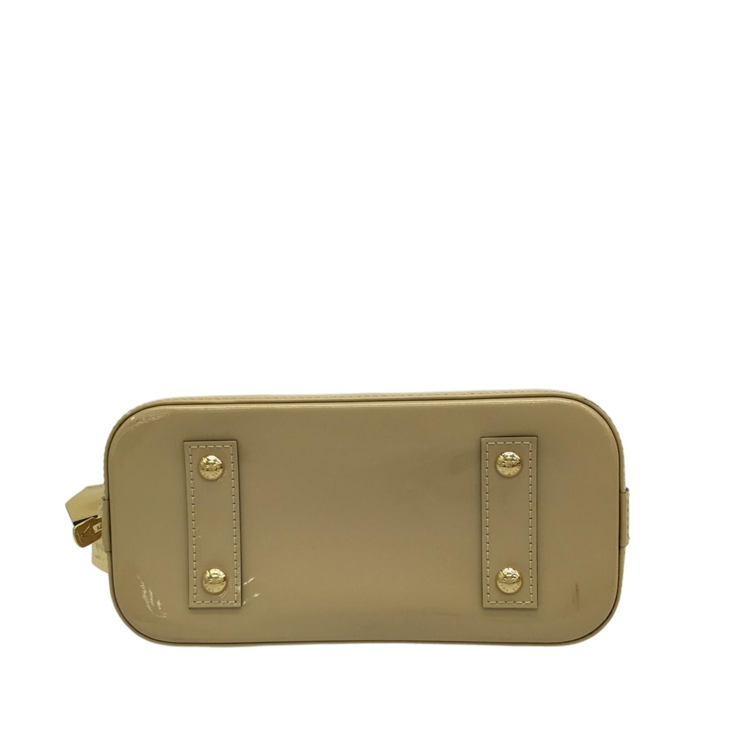 Louis Vuitton Monogram Vernis Rayures Alma BB (SHG-JU3Da7)
