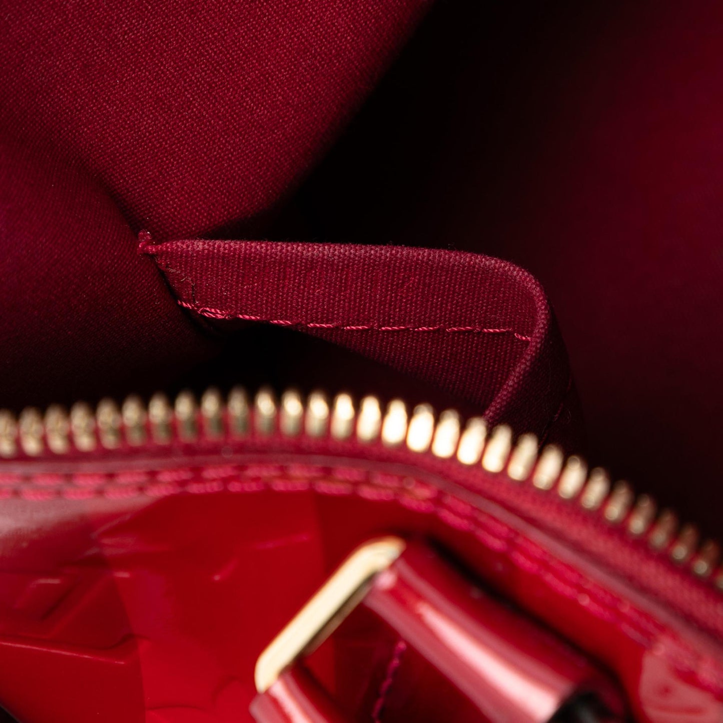 Louis Vuitton Monogram Vernis Rayures Alma BB