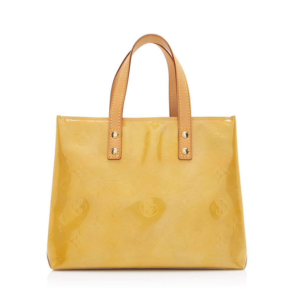 Louis Vuitton Monogram Vernis Reade PM Tote (SHF-21268)