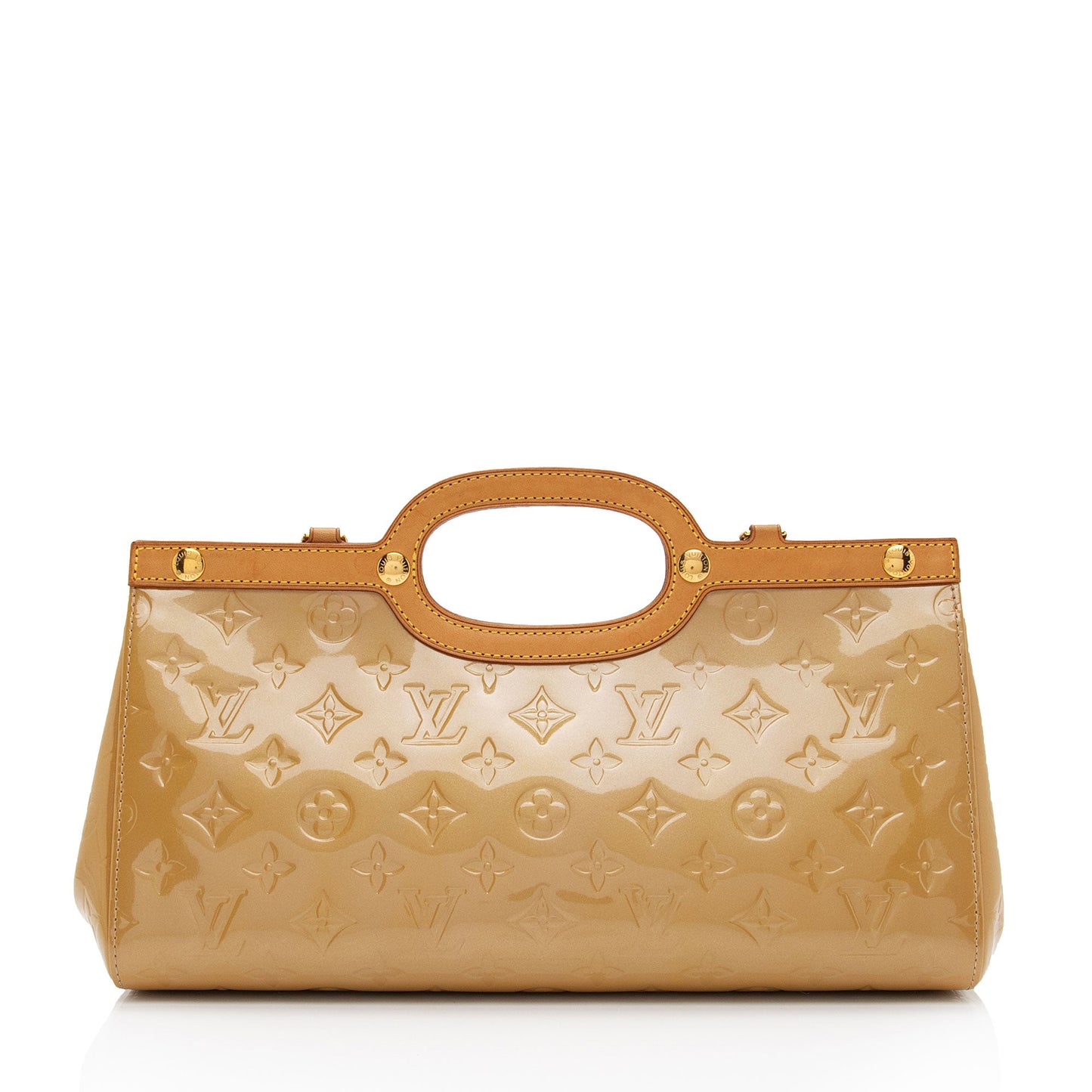 Louis Vuitton Monogram Vernis Roxbury Drive Clutch (SHF-HjMdyt)