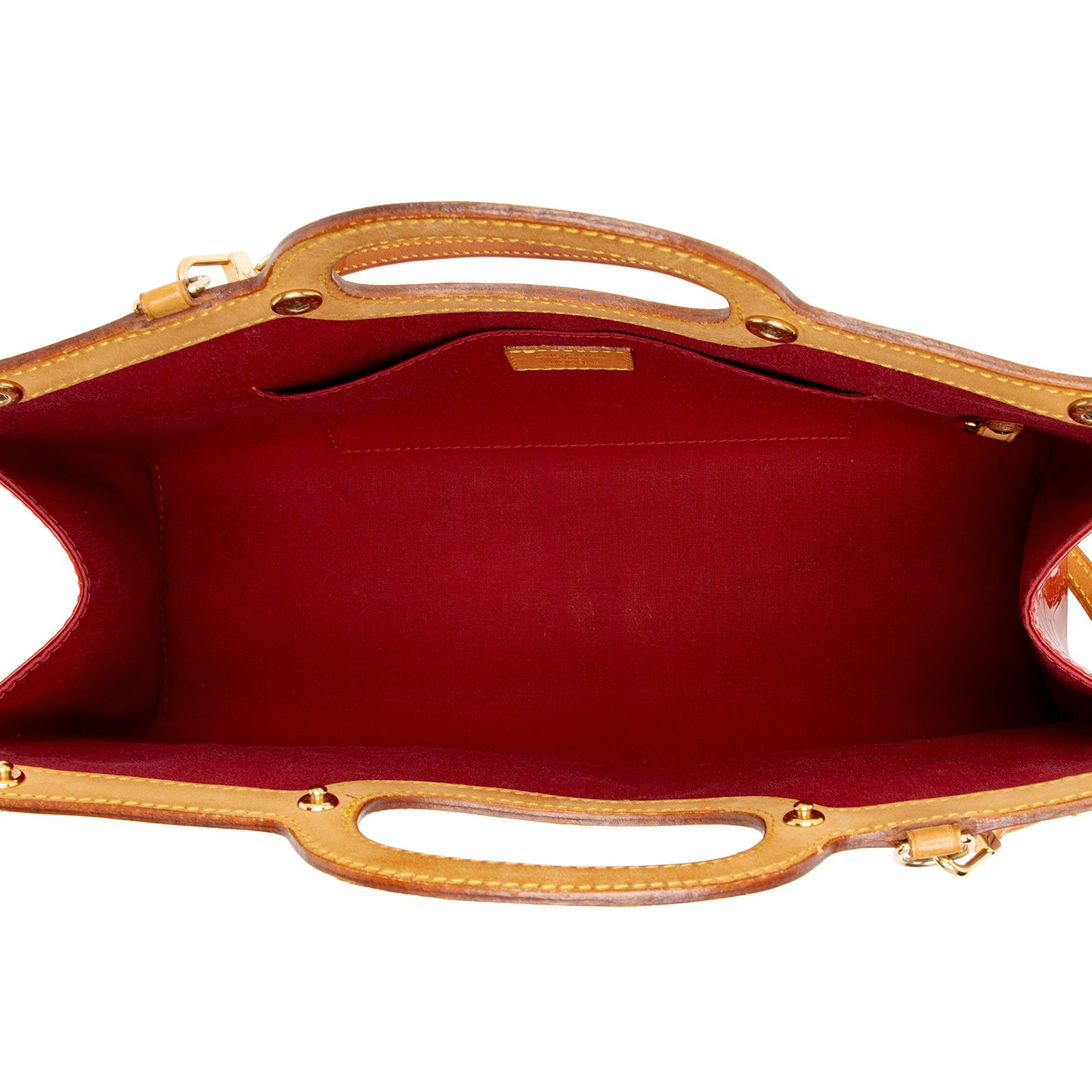 Louis Vuitton Monogram Vernis Roxbury Drive Clutch (SHF-pLf78E)