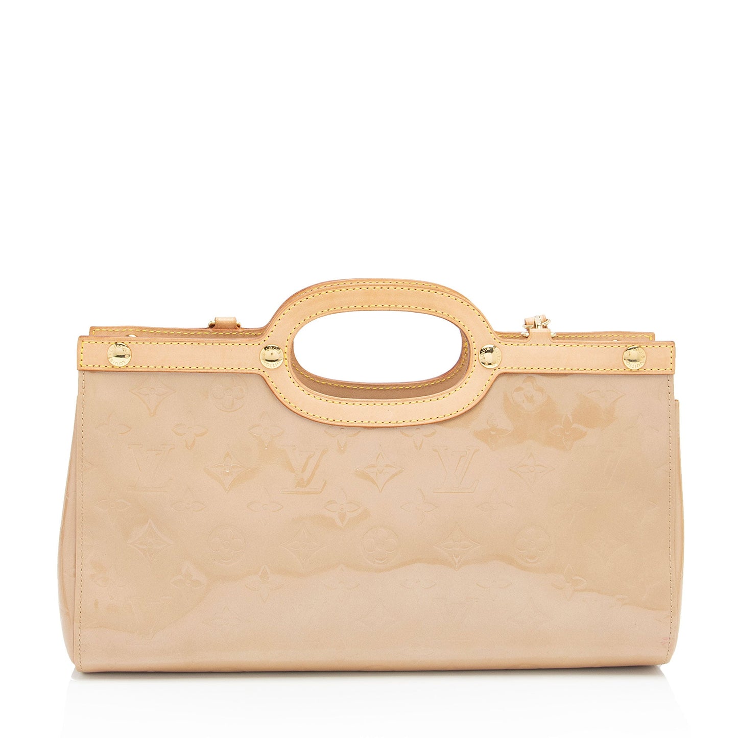 Louis Vuitton Monogram Vernis Roxbury Drive Clutch (SHF-JTTZyc)