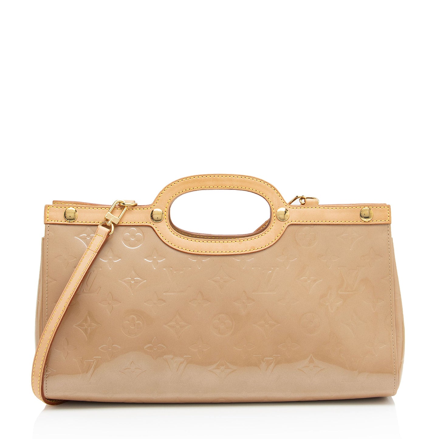 Louis Vuitton Monogram Vernis Roxbury Drive Clutch (SHF-JTTZyc)