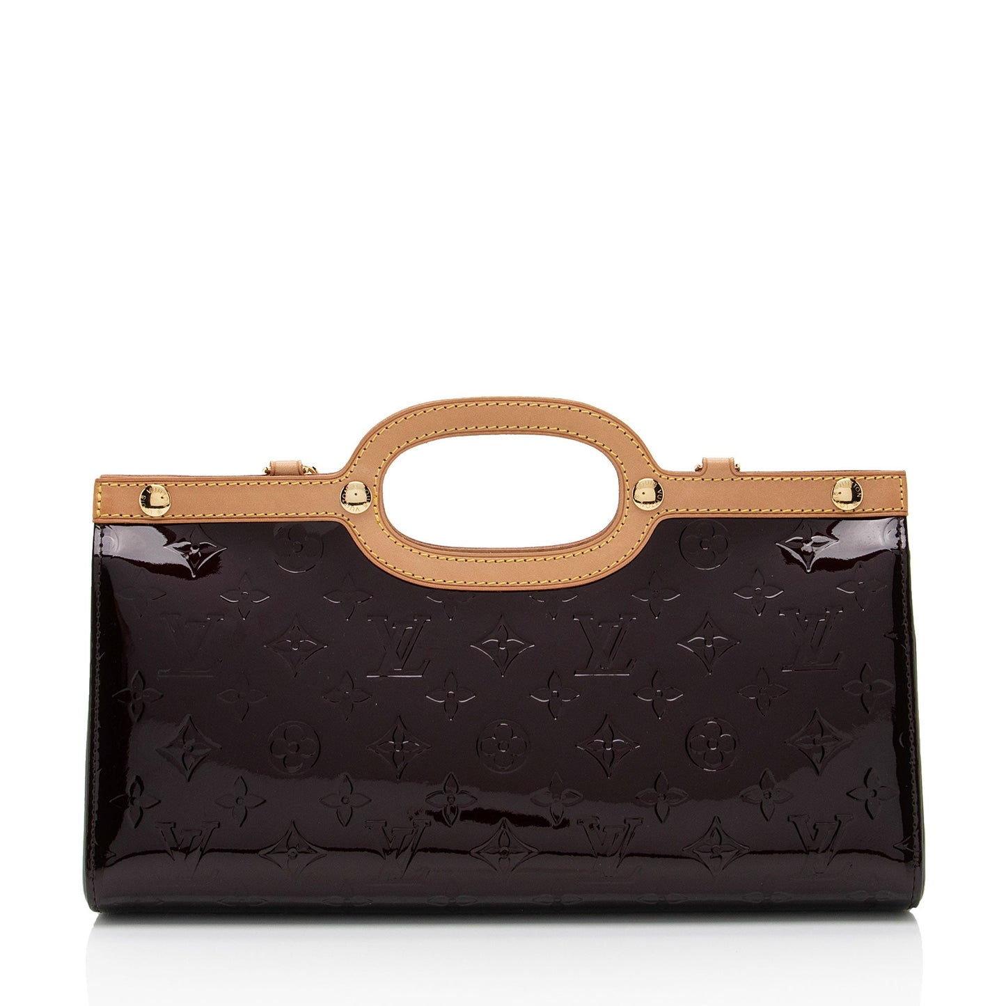 Louis Vuitton Monogram Vernis Roxbury Drive Clutch (SHF-bnVJtW)
