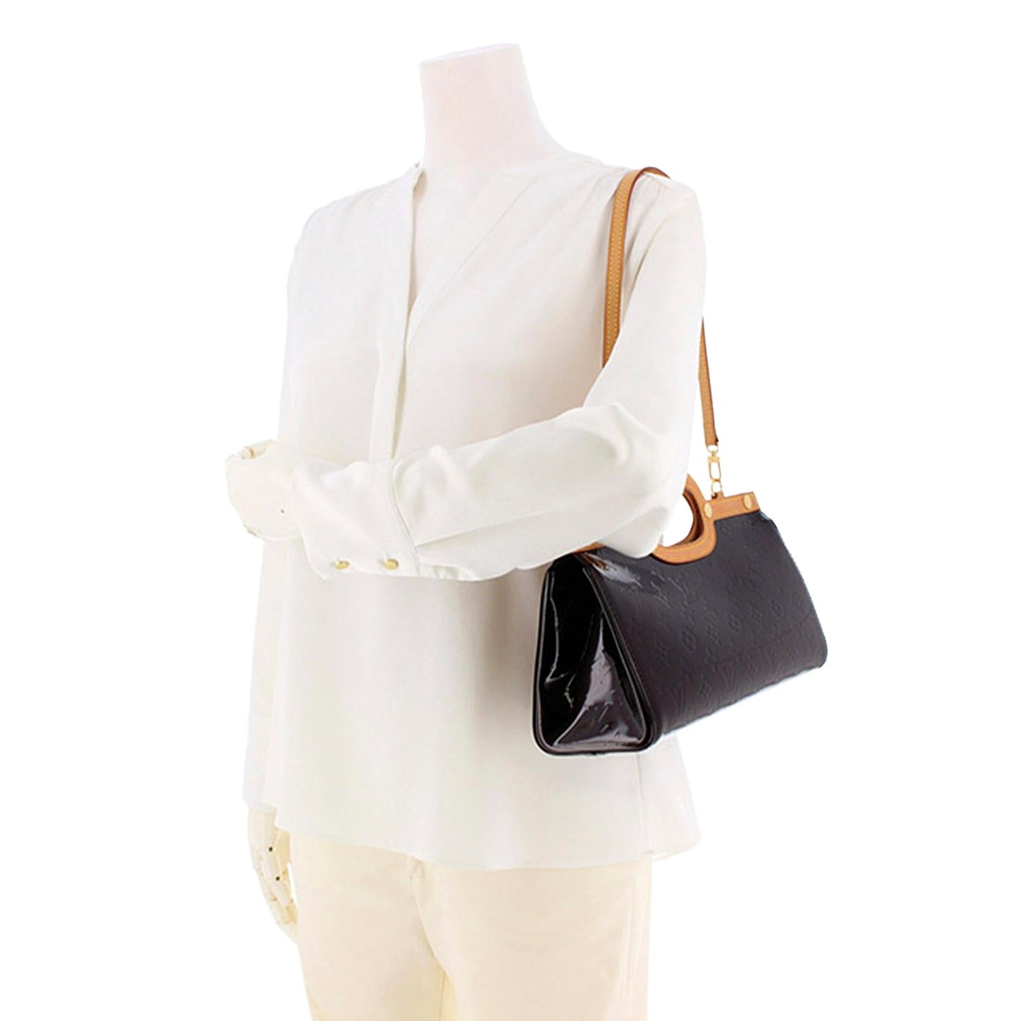 Louis Vuitton Monogram Vernis Roxbury Drive (SHG-37047)
