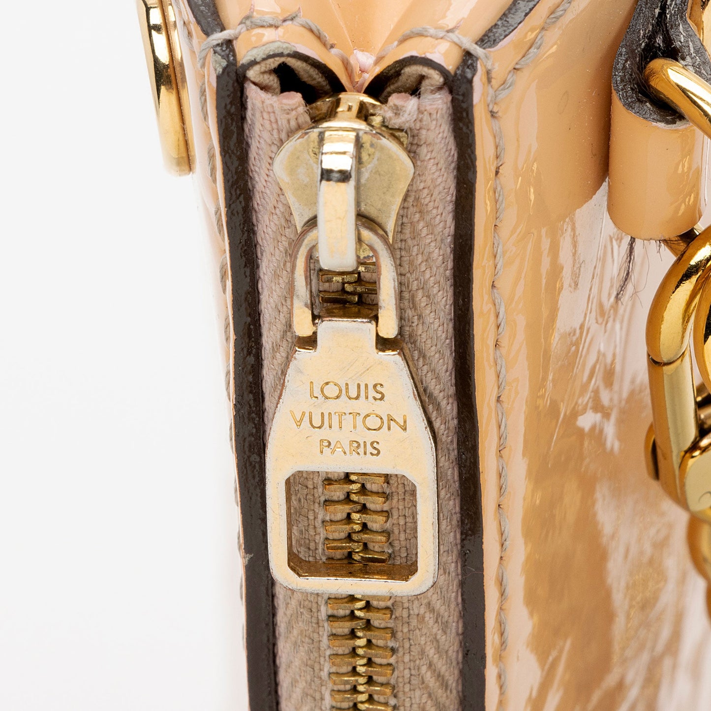 Louis Vuitton Monogram Vernis Santa Monica Clutch (SHF-TxWEck)