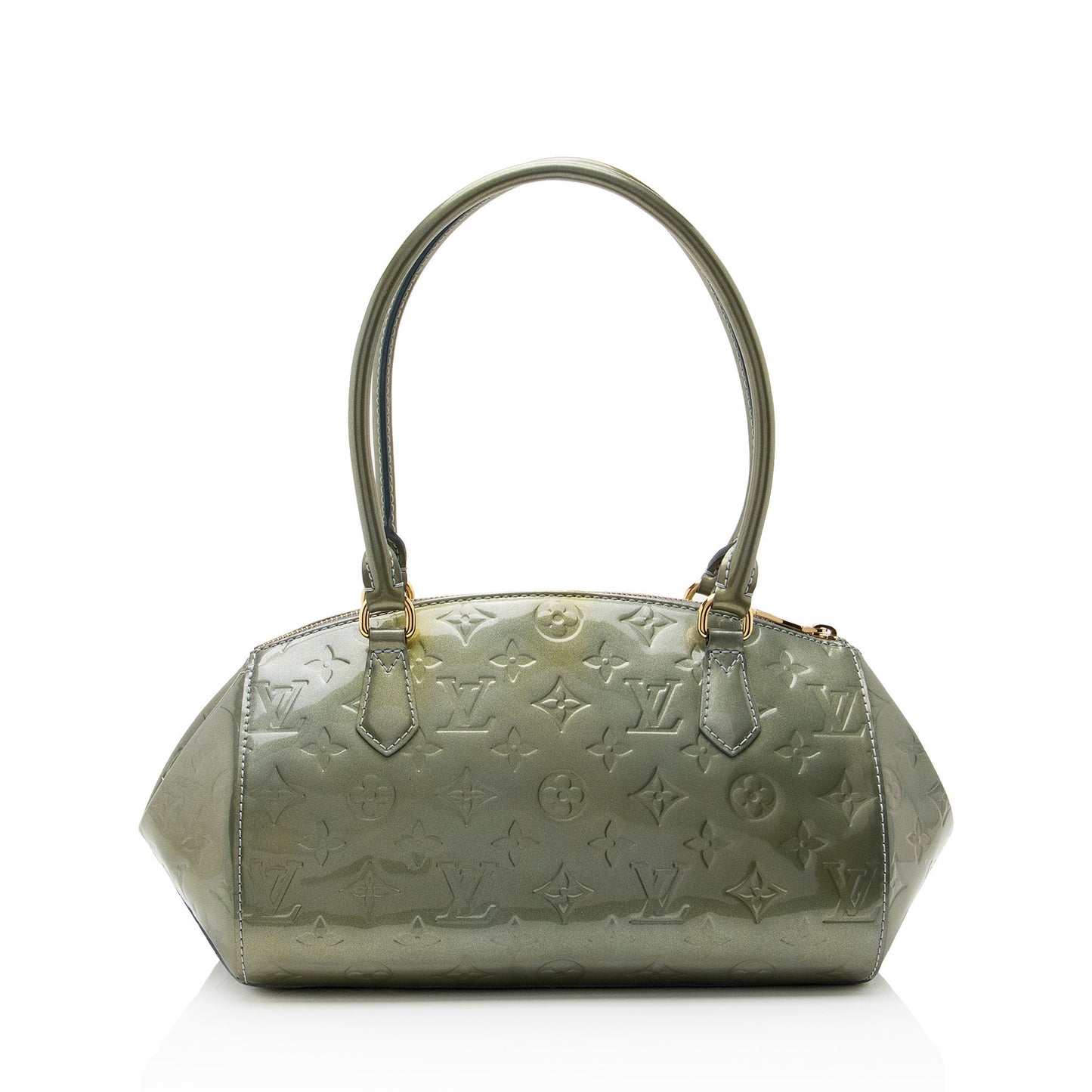 Louis Vuitton Monogram Vernis Sherwood PM Satchel (SHF-v0u1lX)
