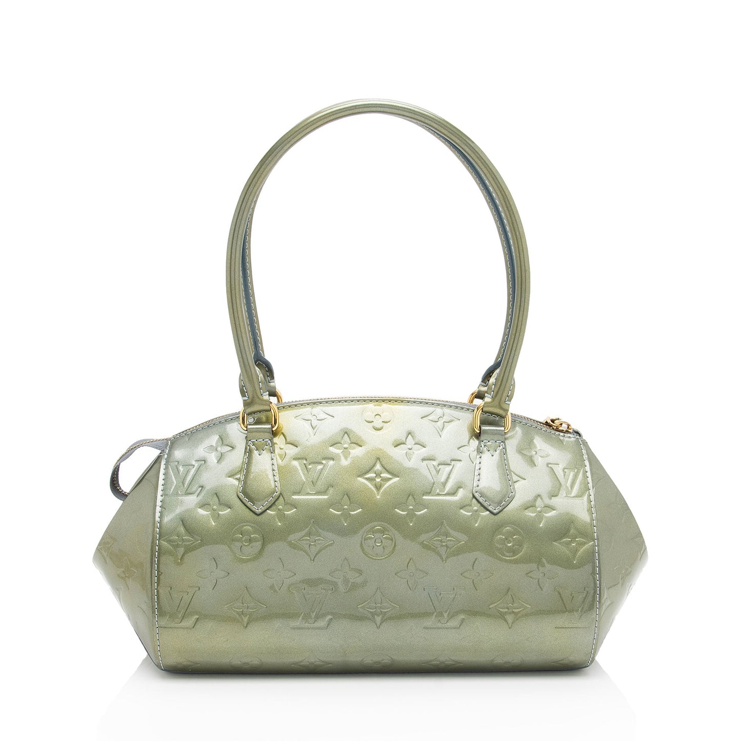 Louis Vuitton Monogram Vernis Sherwood PM Satchel (SHF-peT4Il)